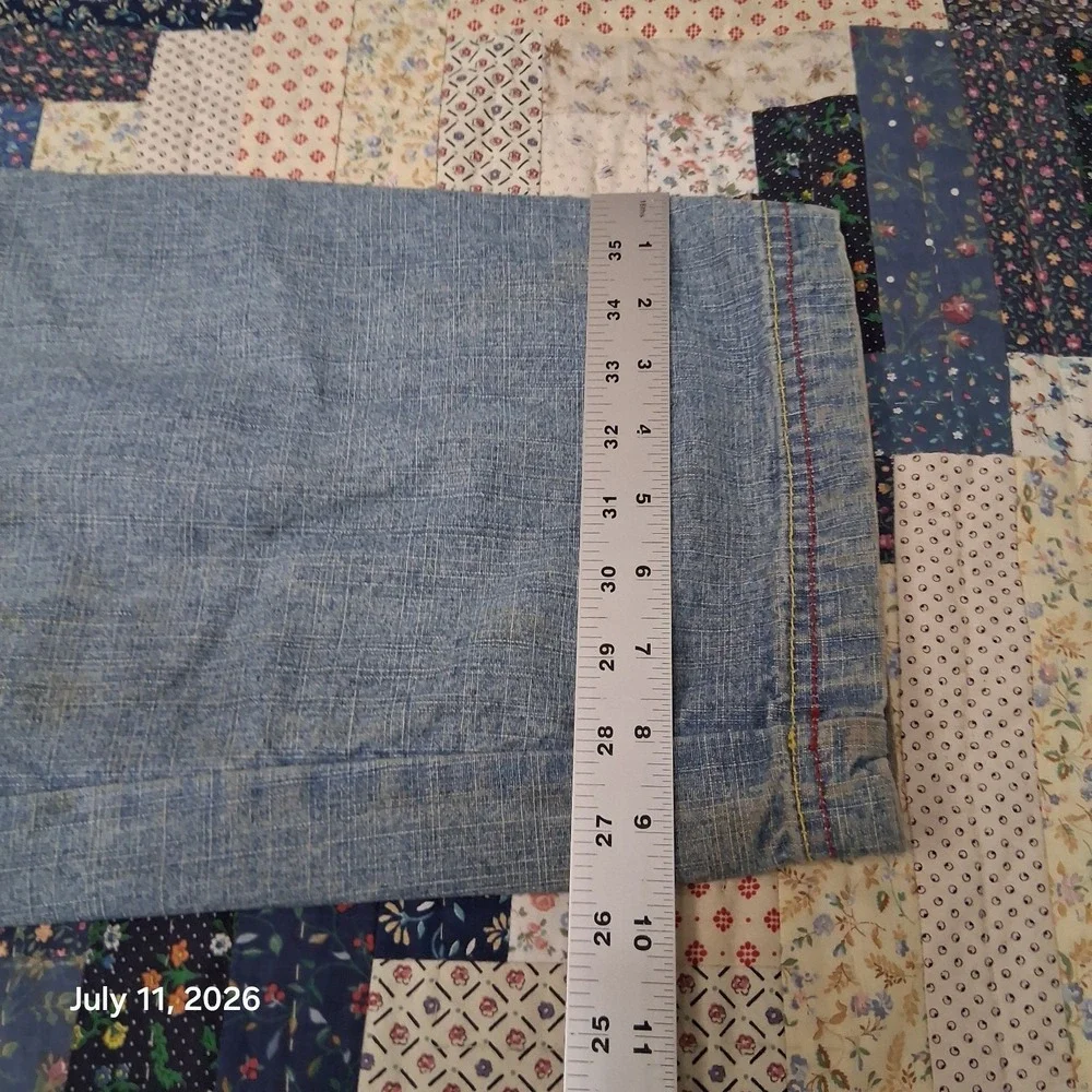 VTG Platinum Fubu Harlem Globetrotters Denim Jeans Size 38x34